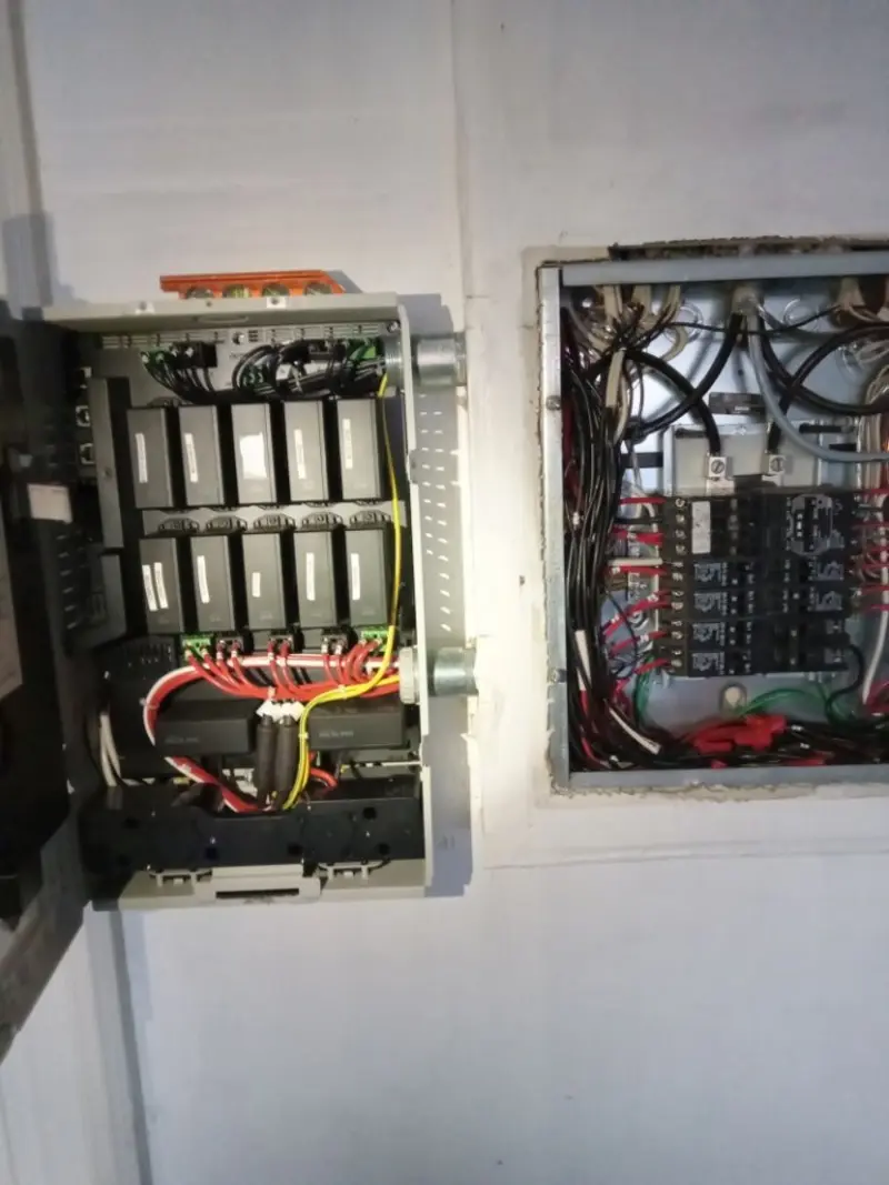 Electrical panel upgrade completed for Indoor Lighting Installation in Gulfport